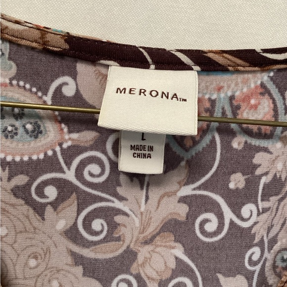 Merona 90’s faux wrap dress - Picture 3 of 4